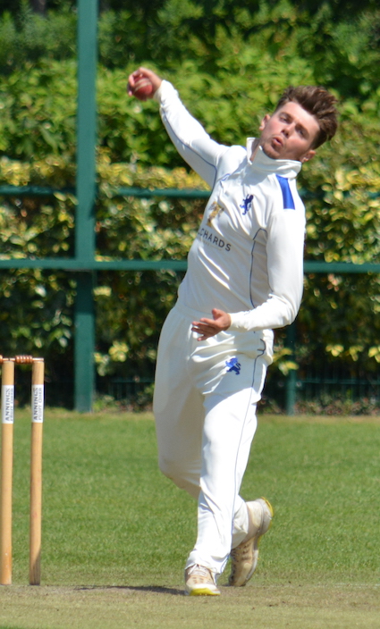 Will Christophers - two wickets and a reaction catch at short mid-wicket to help dismiss Luke Powell