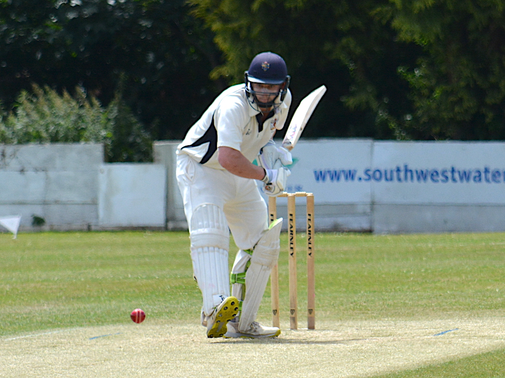 Exeter opener Charlie Clist, who tanned the Sidmouth bowling for a century<br>credit: Conrad Sutcliffe - no re-use without copyright owner's consent Exeter opener Charlie Clist, who tanned the Sidmouth bowling for a century<br>credit: Conrad Sutcliffe - no re-use without copyright owner's consent
