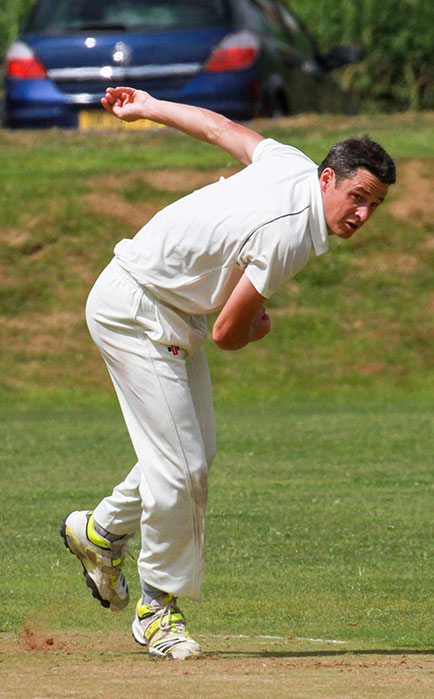 Whimple's Steve Hathaway – bowled excellently