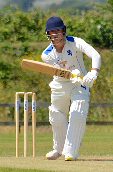 Devon opener Ben Privett, who made 35