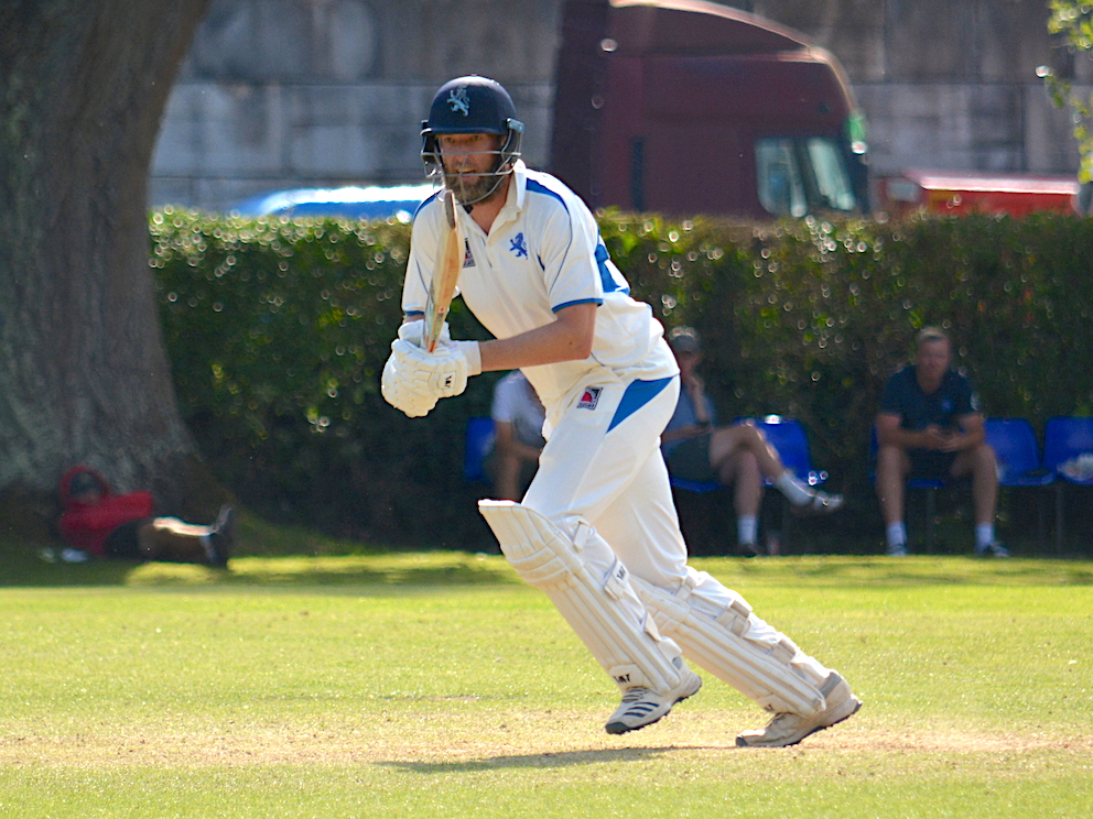 Calum Haggett takes on the Cornwall bowling