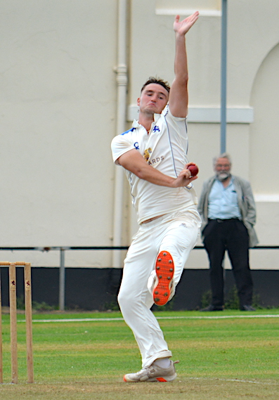 Devon's Kazi Szymanski – out-bowled everyone in the team with six wickets in the match