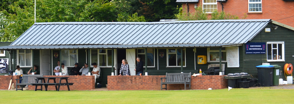 Thorverton CC's ageing pavilion, which has served the club well since 1963