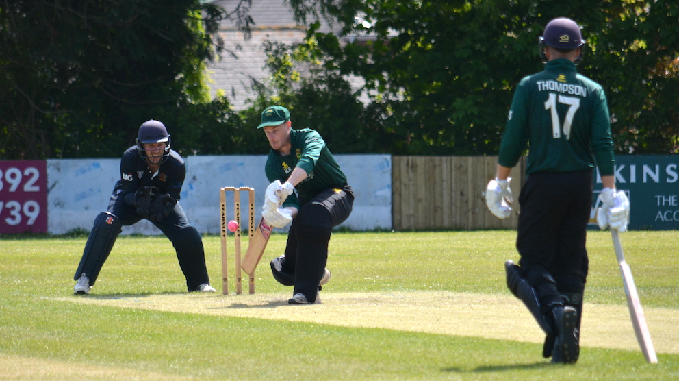 Cornwood's seventh wicket pair Matt Butterworth and George Thompson, who put on 88 after the Wood had subsided to 100 for six