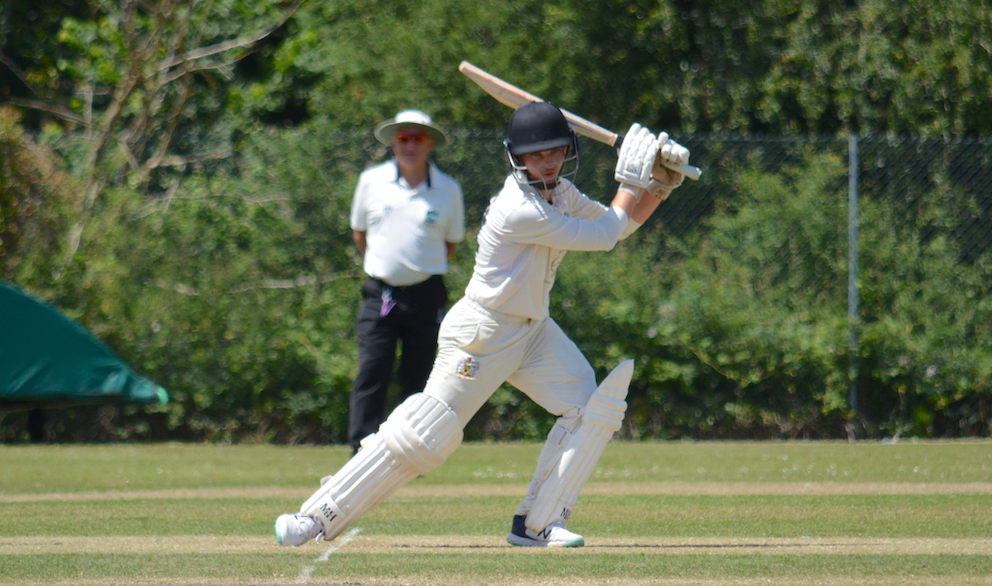 Bradninch & Kentisbeare new boy Freddie Cockram<br>credit: Conrad Sutcliffe - no re-use without copyright owner's consent