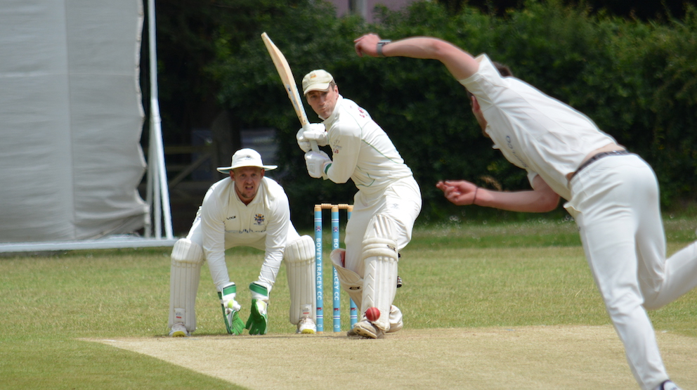 Sidmouth skipper Luke Bess – 52 not out in the win over Plymouth