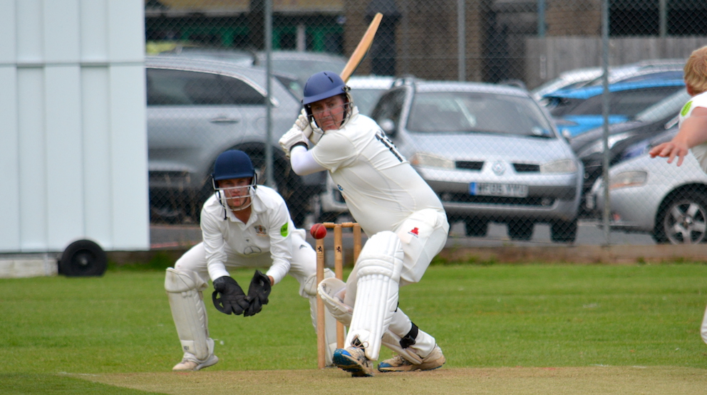 Paignton's Neil Hancock, who clocked-up a half-century in the win over Heathcoat<br>credit: Conrad Sutcliffe - no re-use without copyright owner's consent