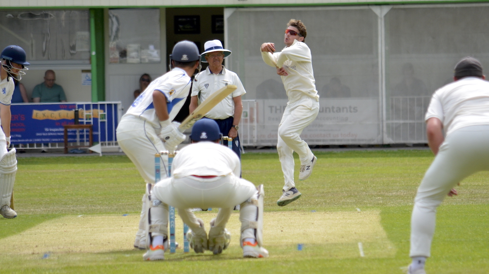 Former Devon spinner Will Christophers – back for Bovey against Barton