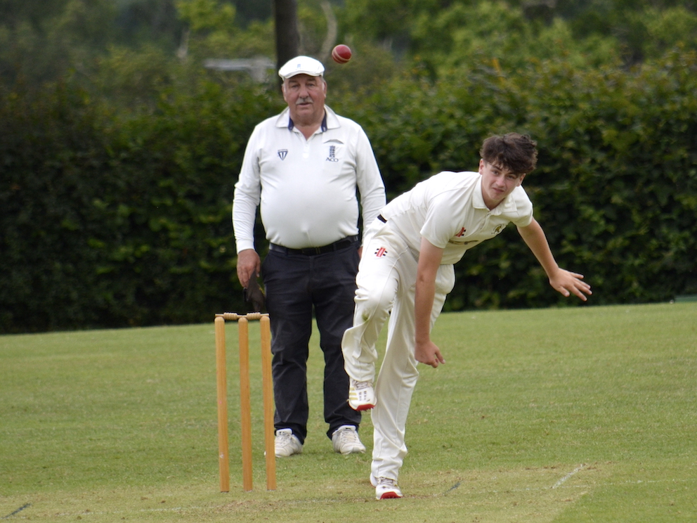 Alfie Harrison – another of Abbotskerswell's rising stars