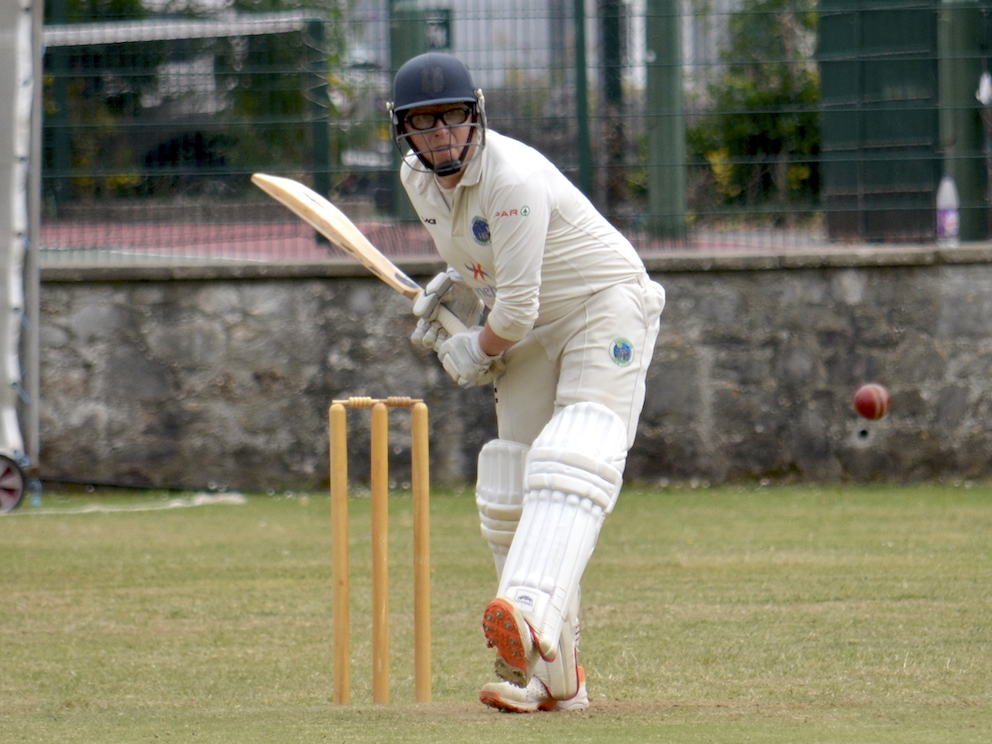 Ashburton opener Steve Edmonds batting against South Devon