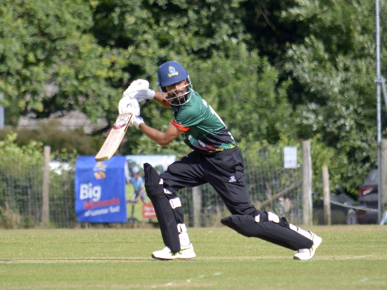 Shrey Ghosh. who is on the way back to Hatherleigh for a crack at Premier Division cricket