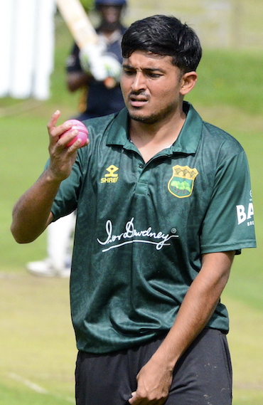 Mohsin Khan – bowled the last over for Cornwood