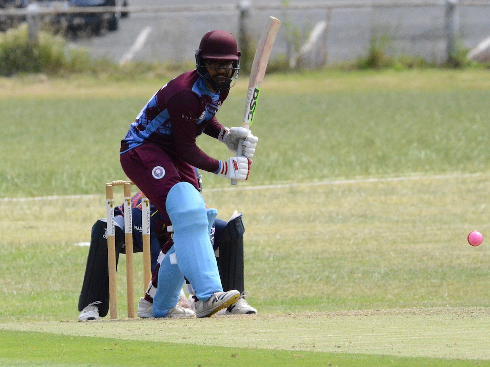 Rio Koyikkara helping Torquay & Kingskerswell's total along
