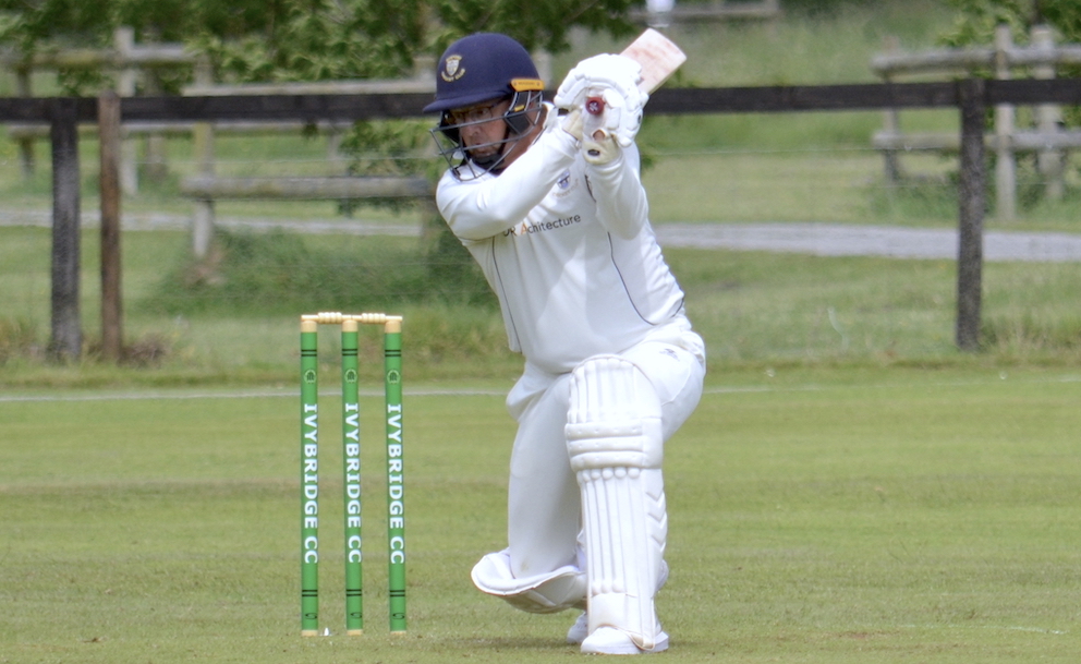 James Ford, who top scored for Bideford in their NDL win over Bridestowe & Belstone<br>credit: Conrad Sutcliffe - no re-use without copyright owner's consent