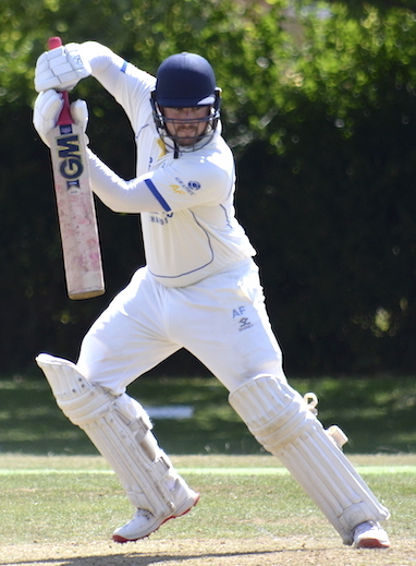 Sandford's ton-up batter Andrew Fry