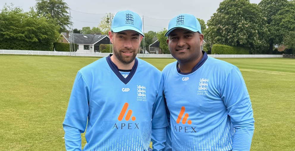 England expects nothing but the best from Palmer (left) and Thompson ...