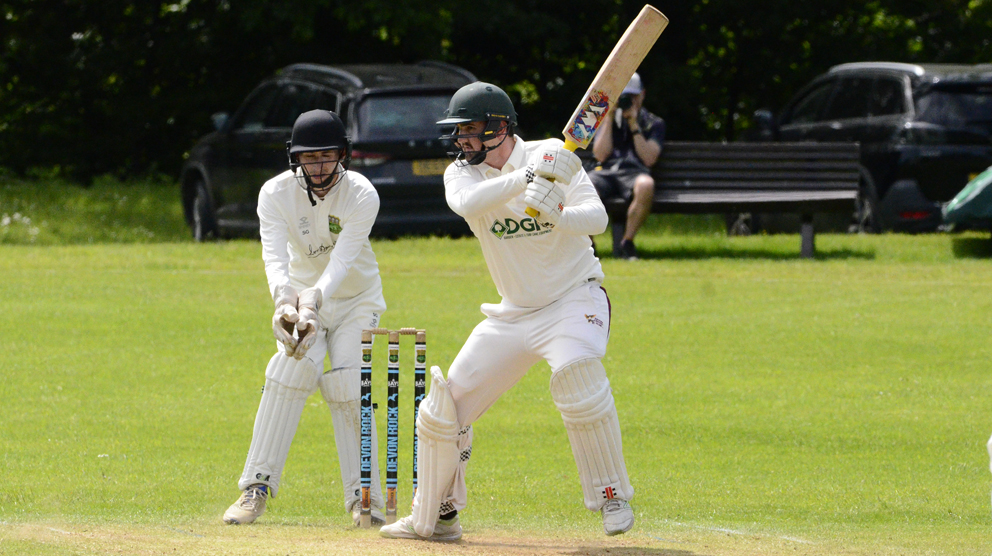 Brayden Notman, who guided Abbots to victory with an unbeaten 70<br>credit: Conrad Sutcliffe - no re-use without copyright owner's consent