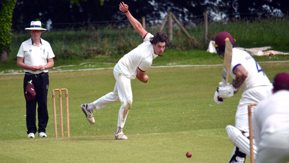 Bowling booster. Bertie Creer, who slots back into the CSG attack against Bideford<br>credit: Conrad Sutcliffe - no re-use without copyright owner's consent Bowling booster. Bertie Creer, who slots back into the CSG attack against Bideford<br>credit: Conrad Sutcliffe - no re-use without copyright owner's consent