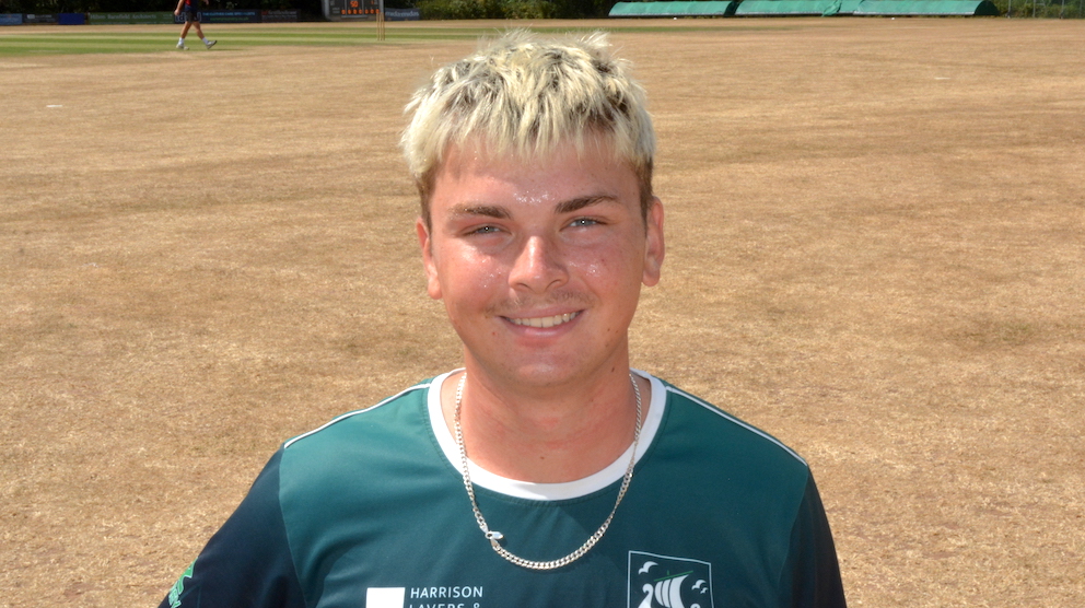 Sidmouth's Charlie Gaywood – emerged as a bowling option during the season<br>credit: Conrad Sutcliffe - no re-use without copyright owner's consent Sidmouth's Charlie Gaywood – emerged as a bowling option during the season<br>credit: Conrad Sutcliffe - no re-use without copyright owner's consent