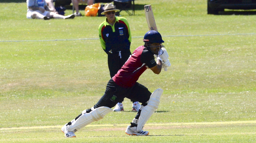 Devanshu Sinha – in at the end for Barton 