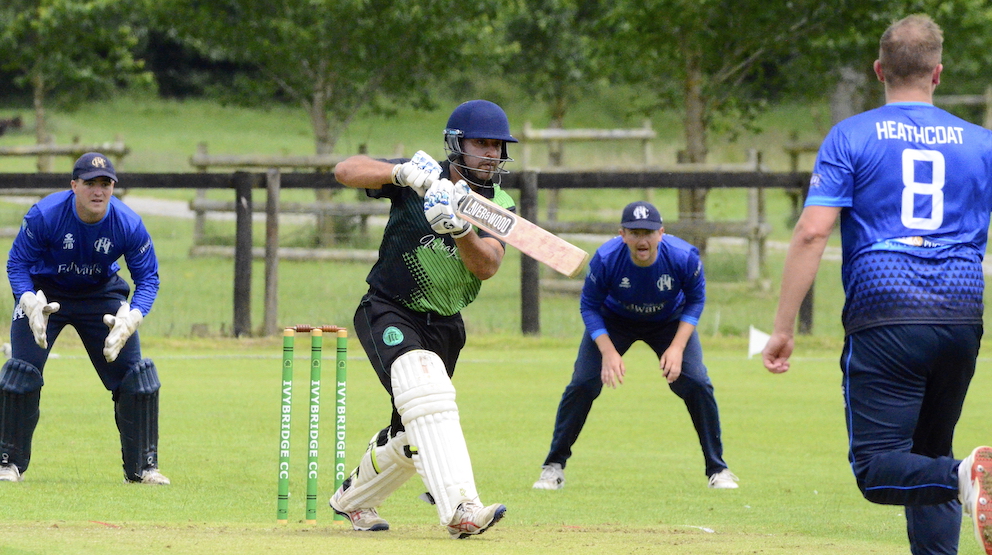 Dinesh Raheja, who top scored for Ivybridge against one of his former clubs