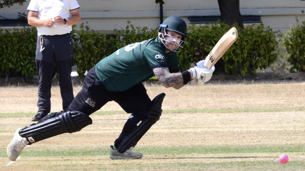 Hal Kerton – big innings for Plymouth<br>credit: Conrad Sutcliffe - no re-use without copyright owner's consentad