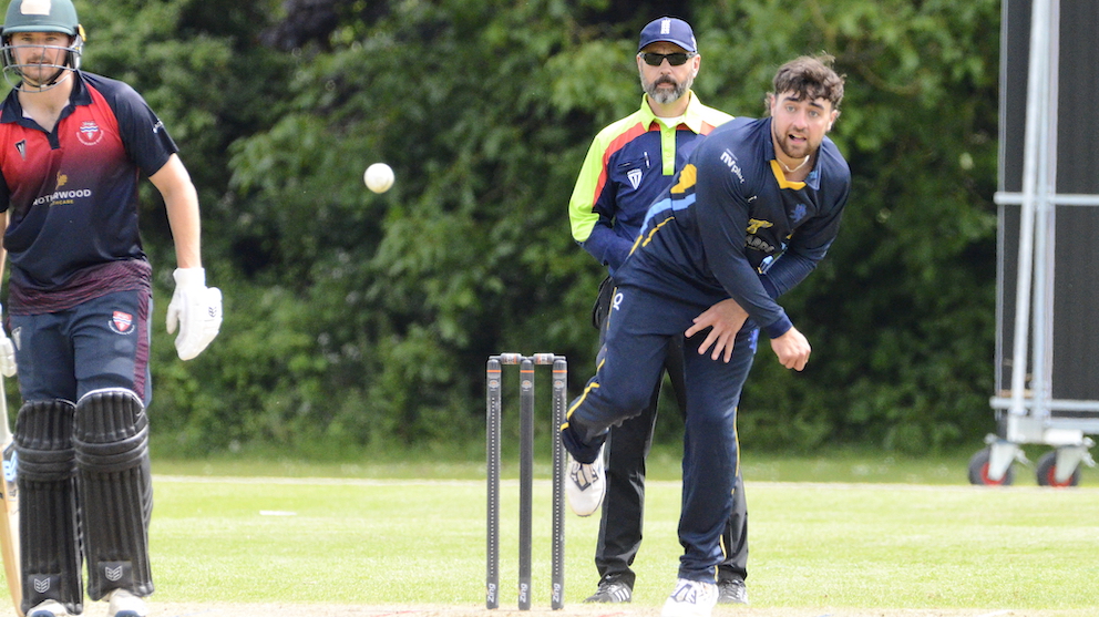 Harry Passenger, who had runs and wickets in the double win over Herefordshire<br>credit: Conrad Sutcliffe - no re-use without copyright owner's consent