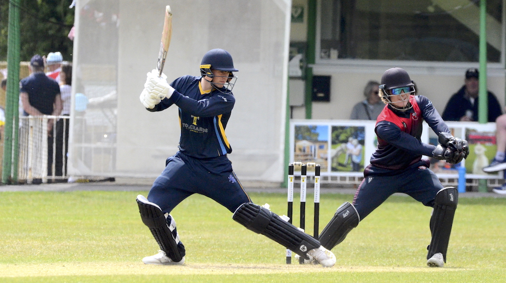Matt Whalley, who hit a ton for Devon against Cornwall on day two<br>credit: Conrad Sutcliffe - no re-use without copyright owner's consent