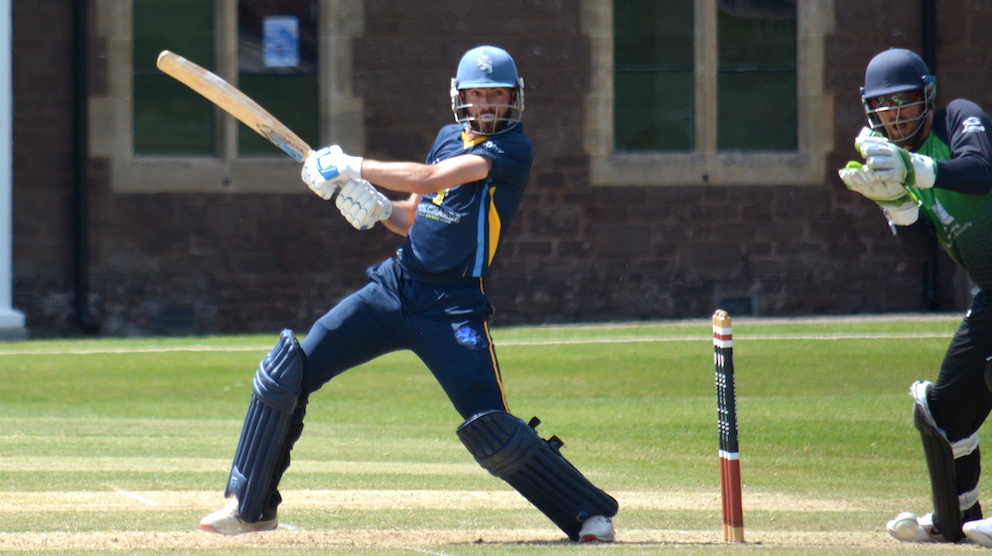 Matt Thompson, who is back in Devon's 50-over side after postponing his decision to retire<br>credit: Conrad Sutcliffe - no re-use without copyright owner's consent