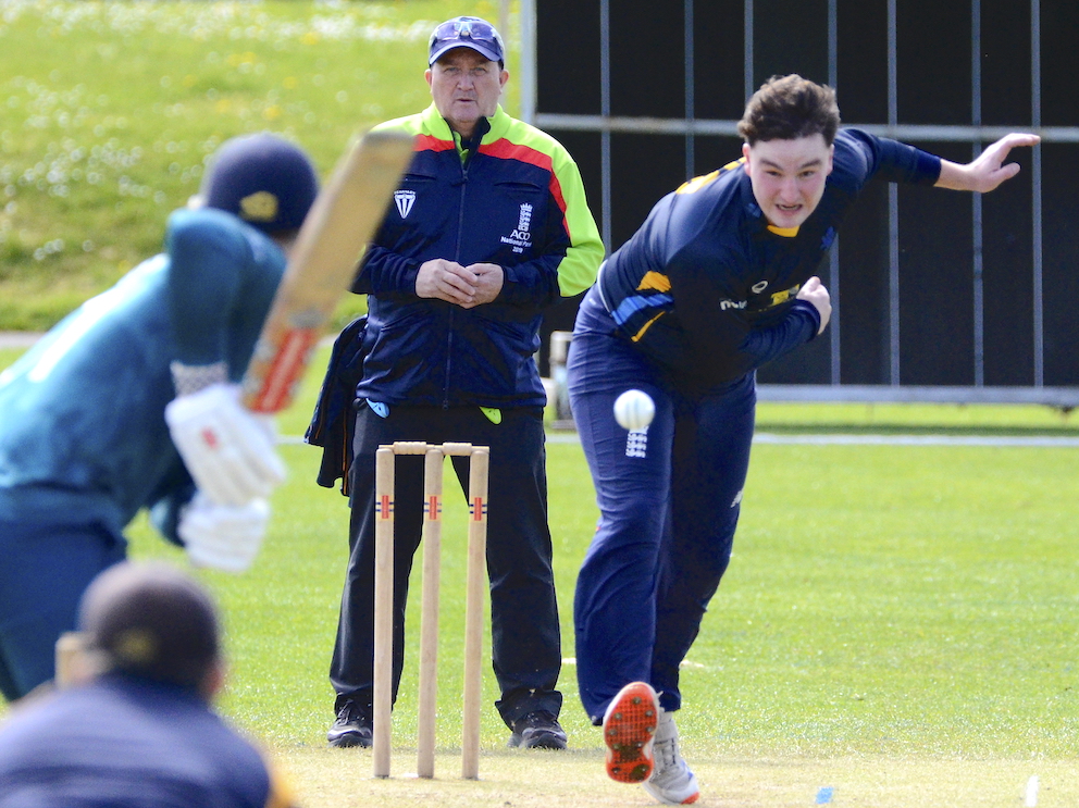 Paceman Kazi Szymanski – back on the Devon team sheet<br>credit: Conrad Sutcliffe - no re-use without copyright owner's consent