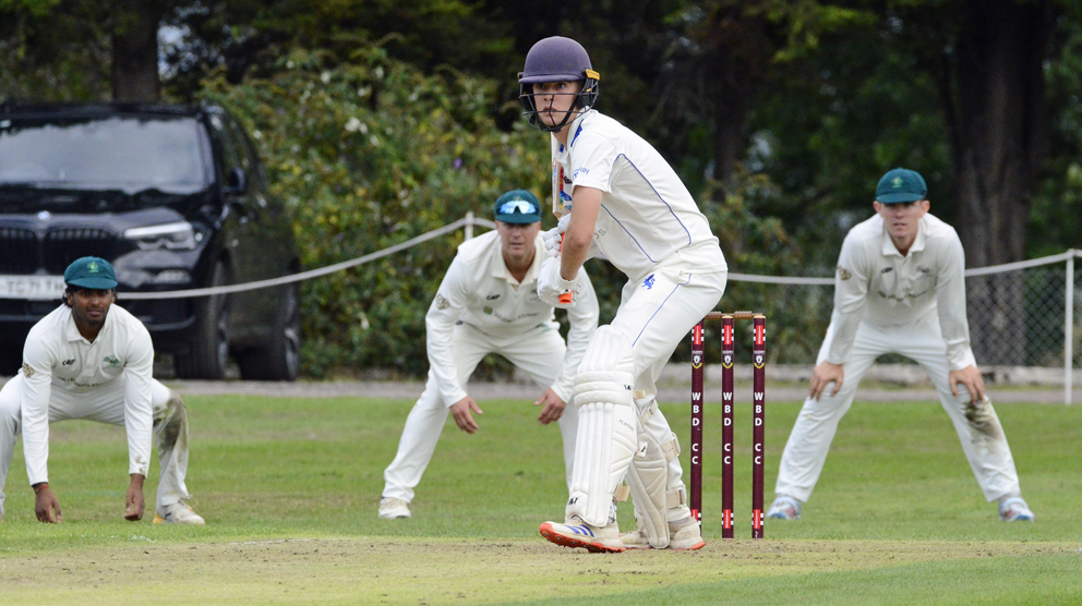 Devon opener Sam Elstone on the way to his century against Bucks<br>credit: Midlands PhotocSports Agency Devon opener Sam Elstone on the way to his century against Bucks<br>credit: Midlands PhotocSports Agency