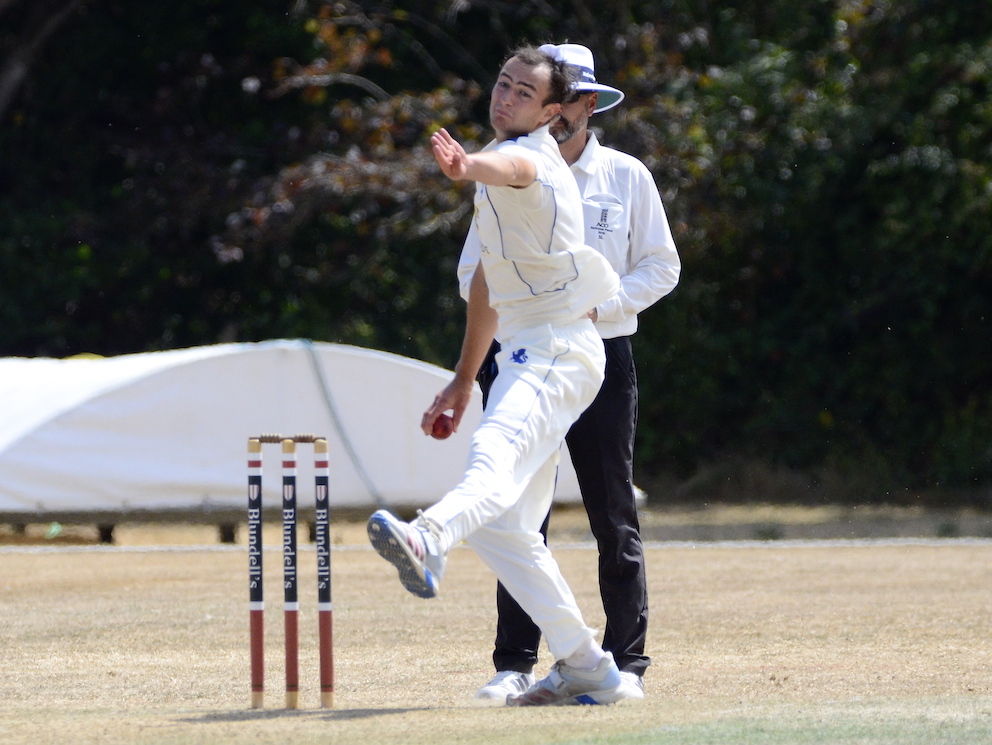 George Daldorph – three more wickets for Devon's rookie paceman