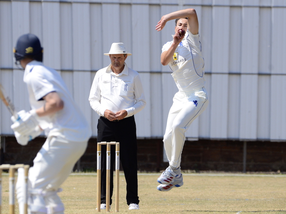 Devon debutant George Daldorph has the Berkshire batting in his sights