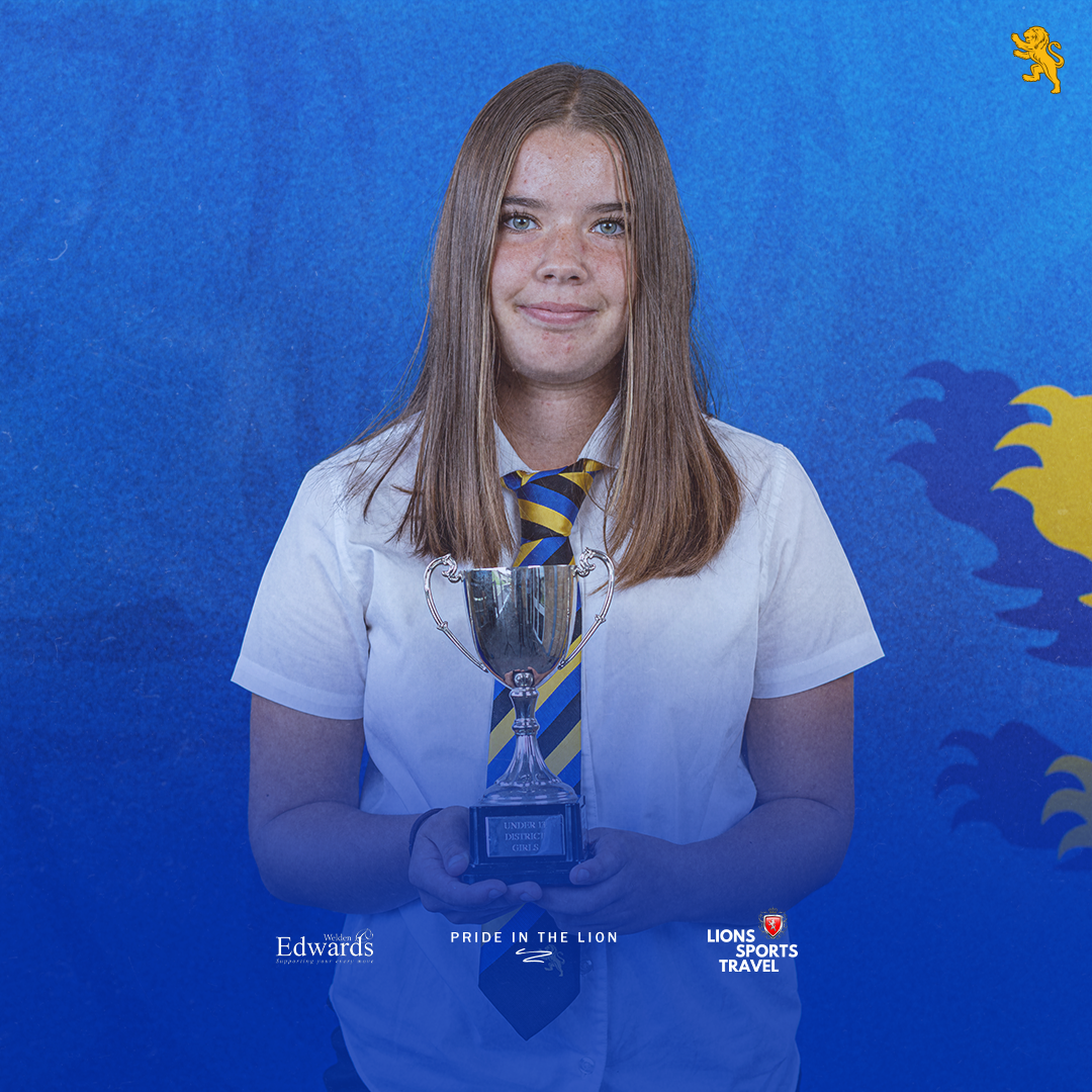 Under 13 Girls Player of the Year, Megan Drury.