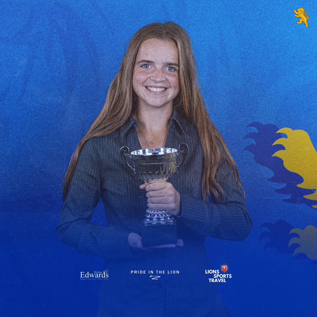 Under 16 Girls Player of the Year, Thea Rochester.