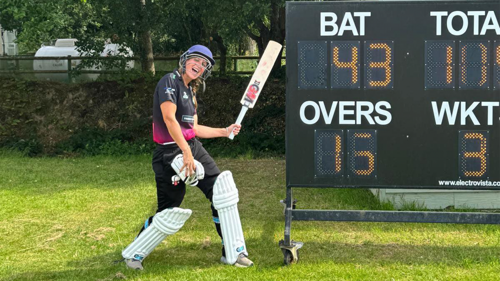 Exmouth's Holly Wood led the charge against Hatherleigh.