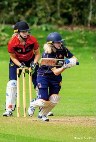 Ellie in action against Wales, courtesy of Mark Lockett