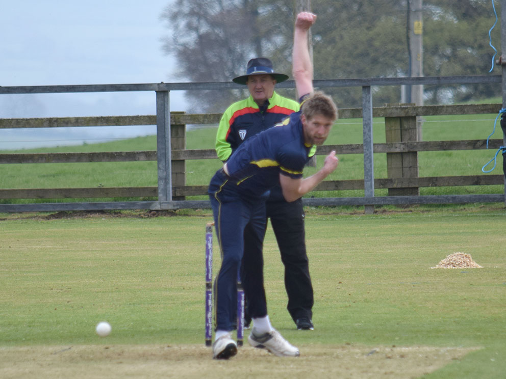 Calum Haggett, whose four-wicket haul was one of Devon's few highlights against Dorset<br>credit: Conradcopy Ltd