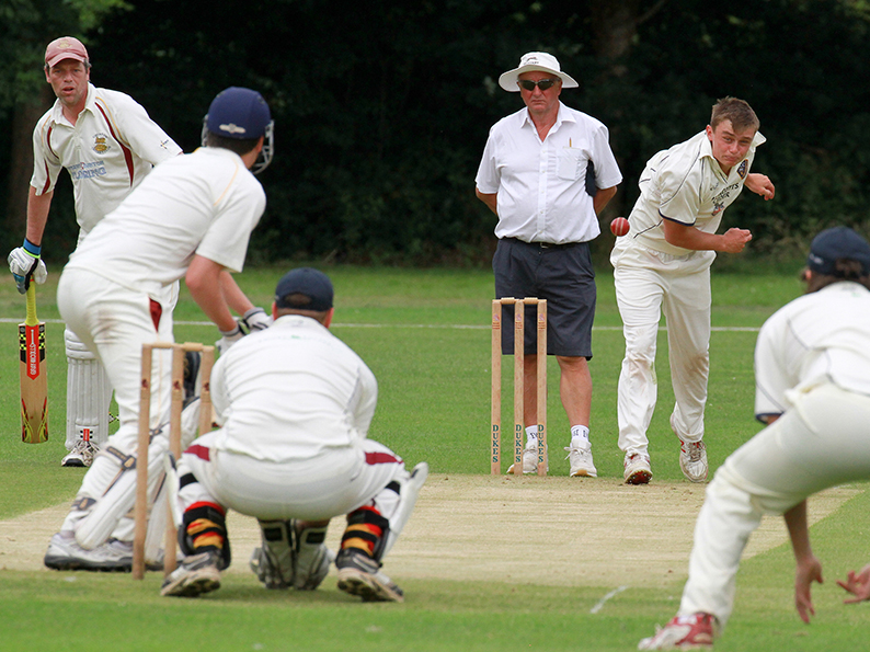 Ben Kidson, who was among the wickets for Honiton