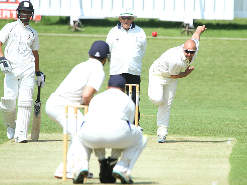 David Lye, whose six-wicket spell sank Paignton David Lye, whose six-wicket spell sank Paignton