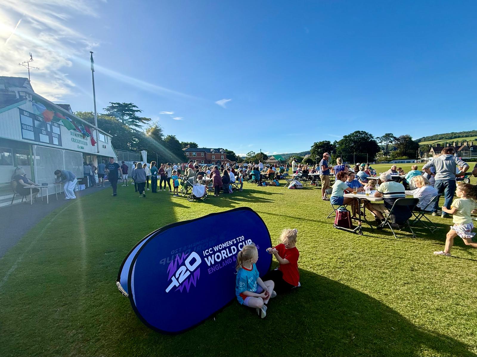 Bovey Tracey CC's women and girls' community event in June 2026.