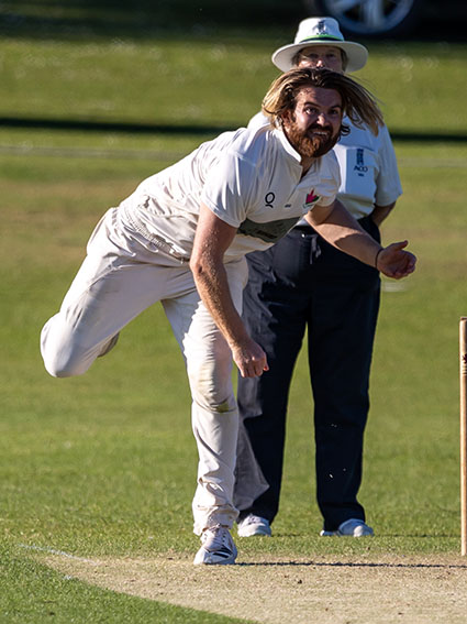 Andy Buzza â€“ bowls as well as bats