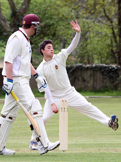 Matt Pile - performed the hat-trick for Axminster against Tiverton