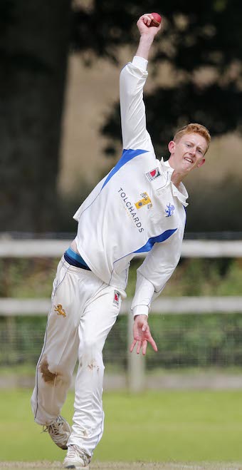 Jamie Stephens - three wickets for 28 runs