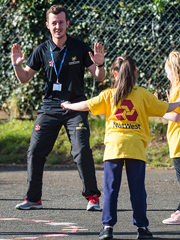 Alex Jopling spreads the cricket word