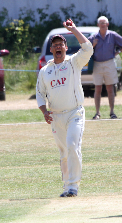 Winning captain Richard Baggs