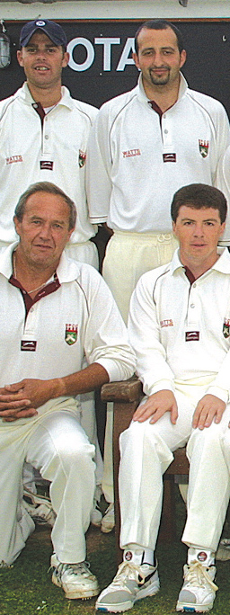 Barnstaple & Pilton in 2003. Matt Westaway (back, right) with Rodney Bowden (front, left)