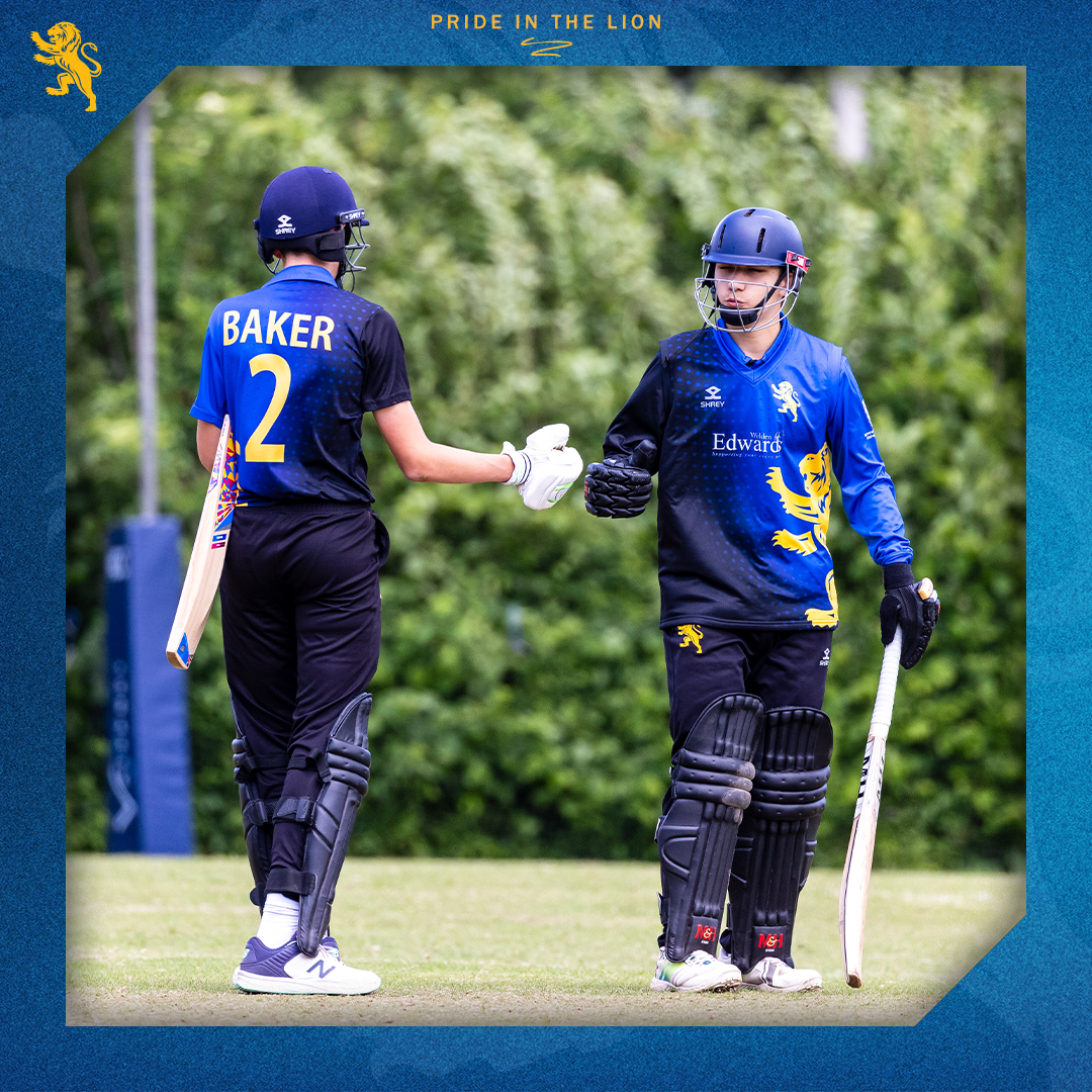 Baker and Coles against Wiltshire at Ipplepen CC. credit:Mark Lockett Photography