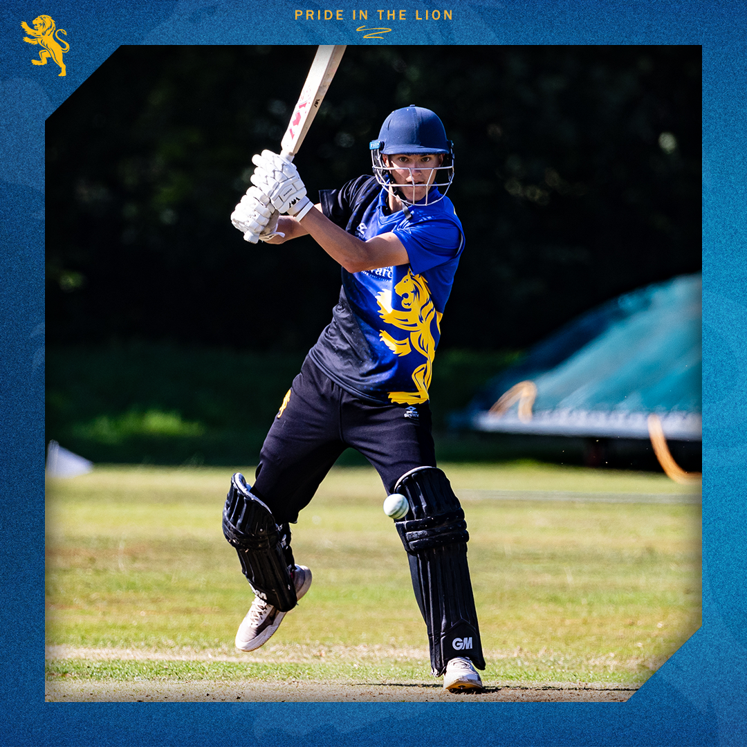 Alex Tipper on his way to 106 against Glamorgan for Devon Under 16 Boys. credit: Mark Lockett Photography
