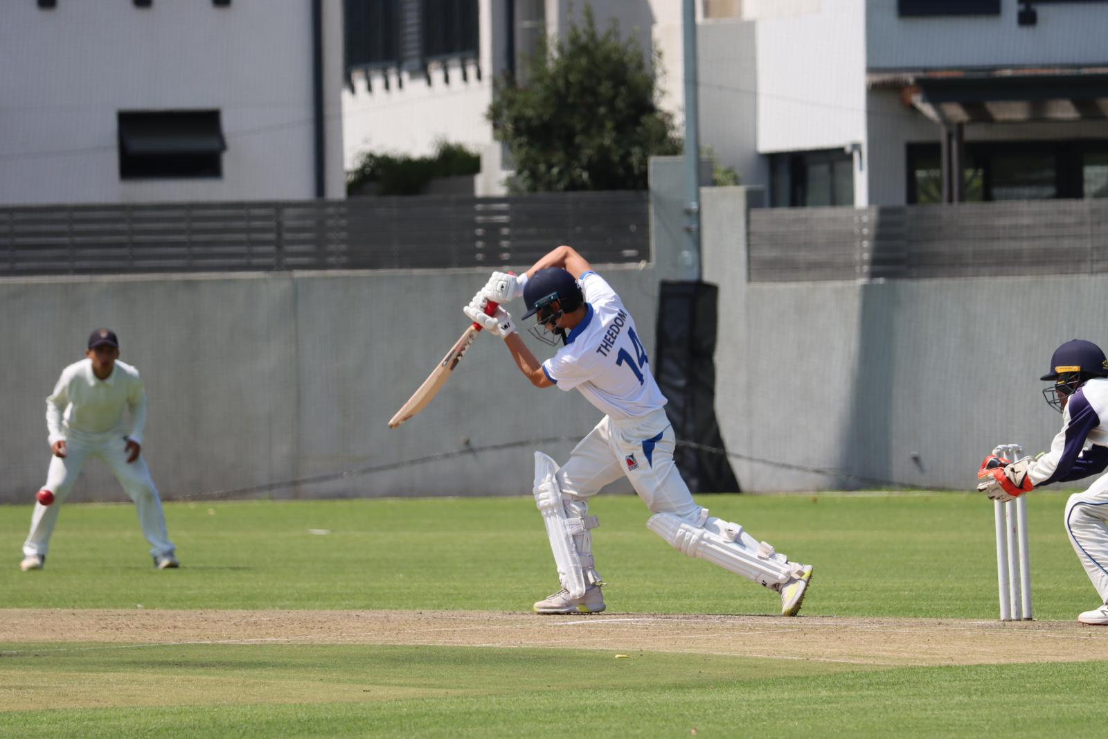 A batting in South Africa in 2022.